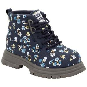 OshKosh B'gosh Blue Floral Kids Boots